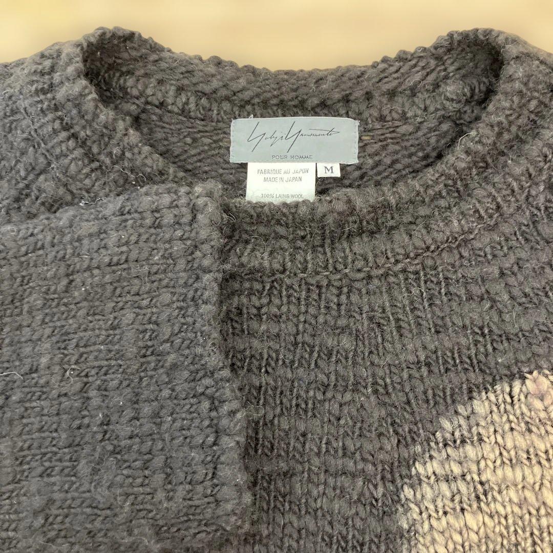 希少Yohji Yamamoto POUR HOMME オーバーサイズニットM