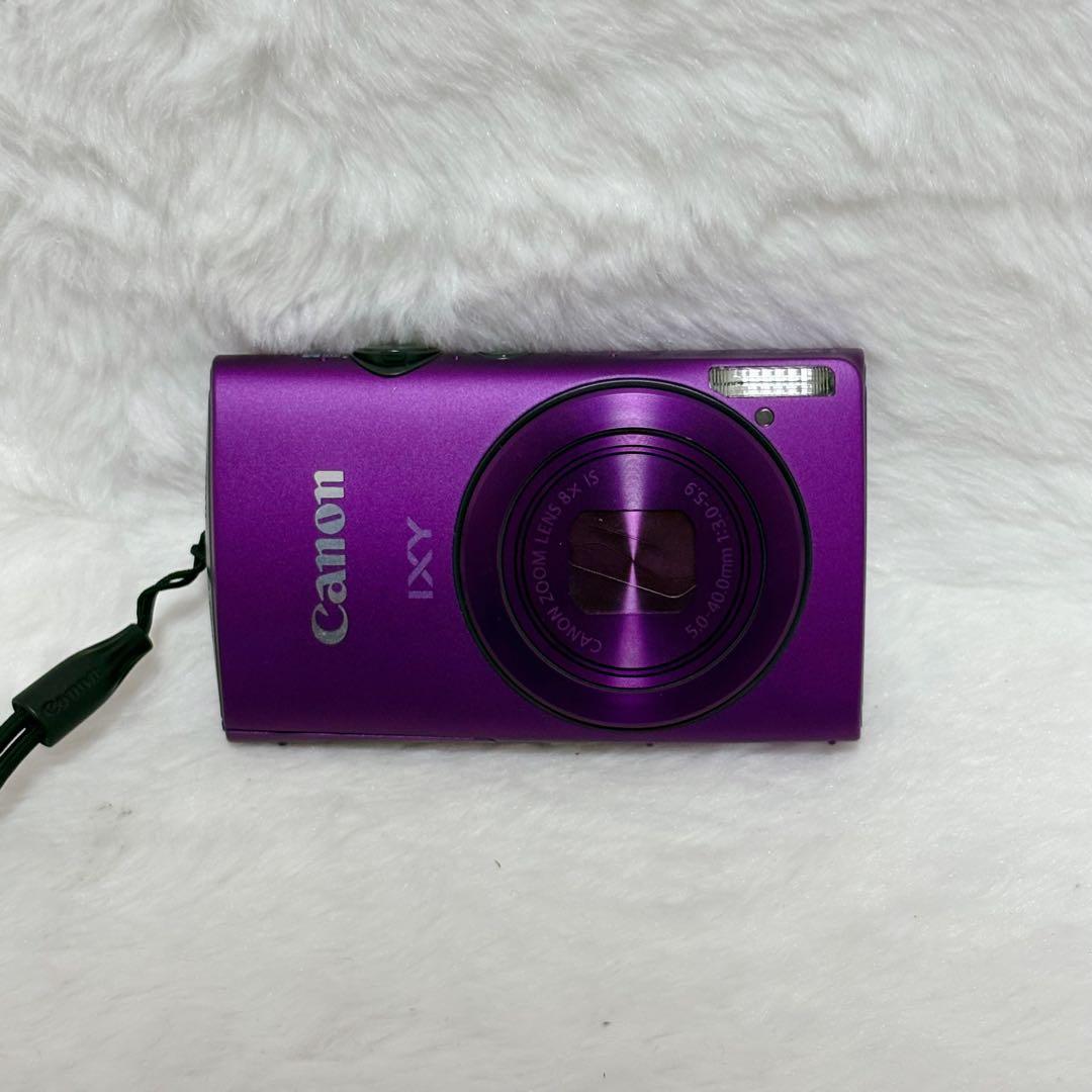 【極美品】Canon IXY600F デジタルカメラ パープル 紫