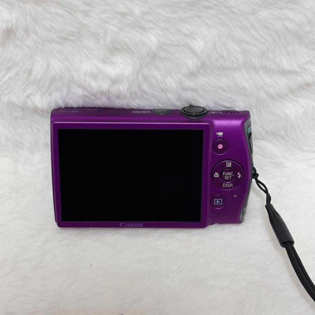 【極美品】Canon IXY600F デジタルカメラ パープル 紫