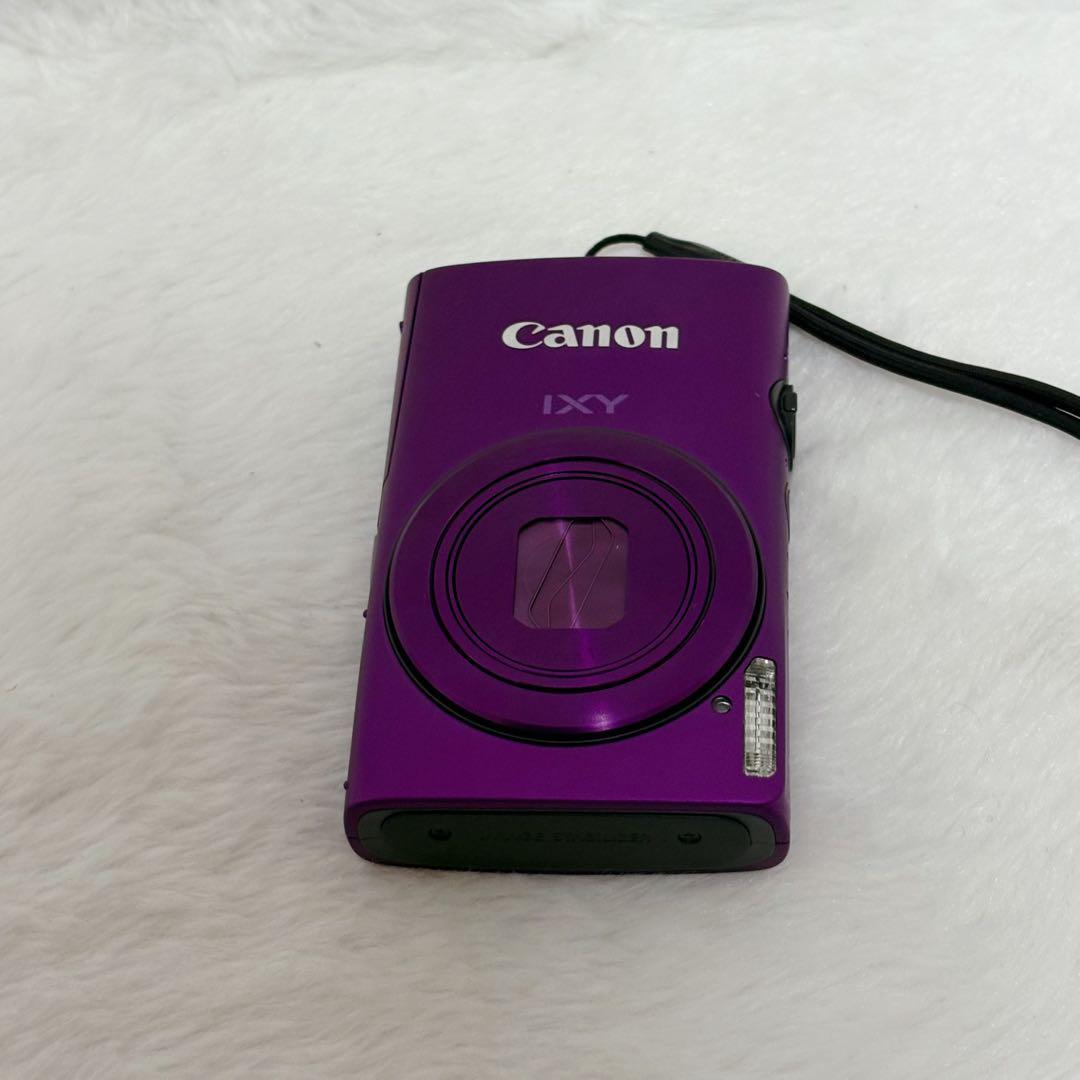 【極美品】Canon IXY600F デジタルカメラ パープル 紫