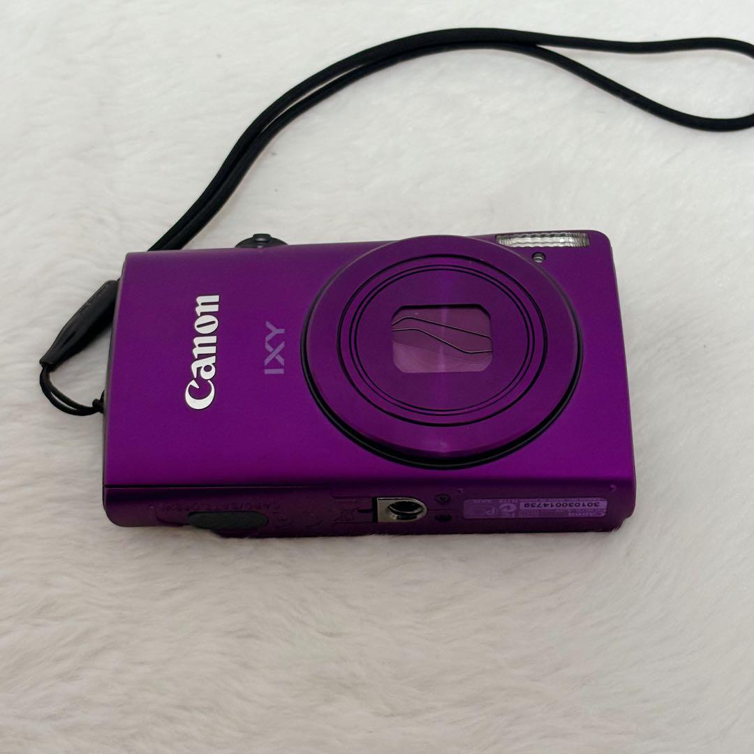 【極美品】Canon IXY600F デジタルカメラ パープル 紫