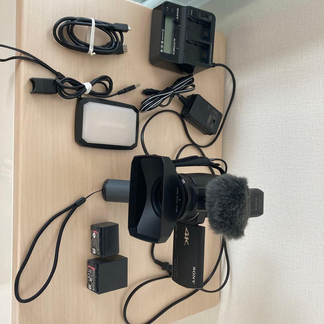 Sony 4K FDR-AX30 ビデオカメラ ＋　アクセサリー