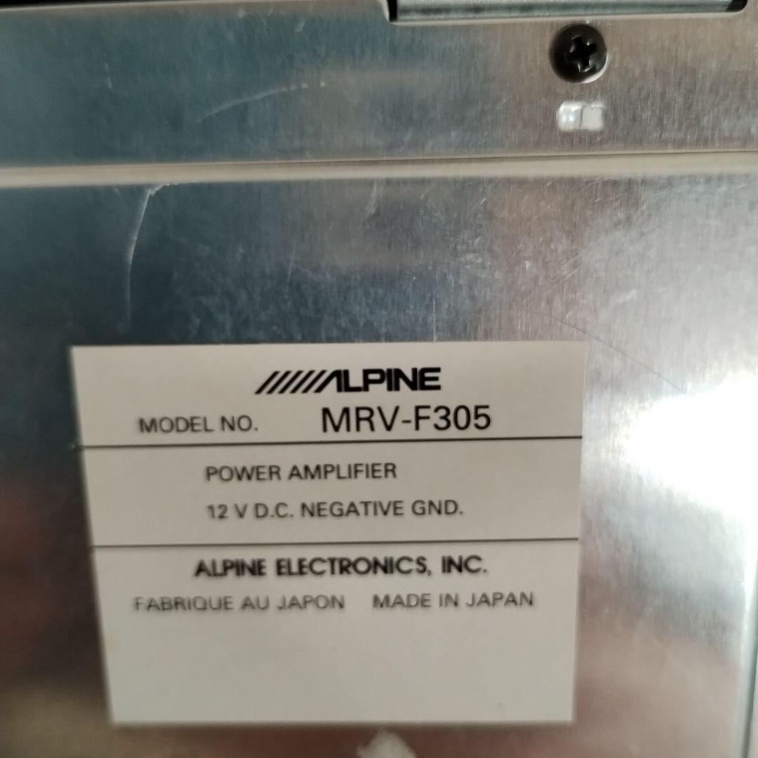 ALPINE MRV-F305パワーアンプ4チャンネル