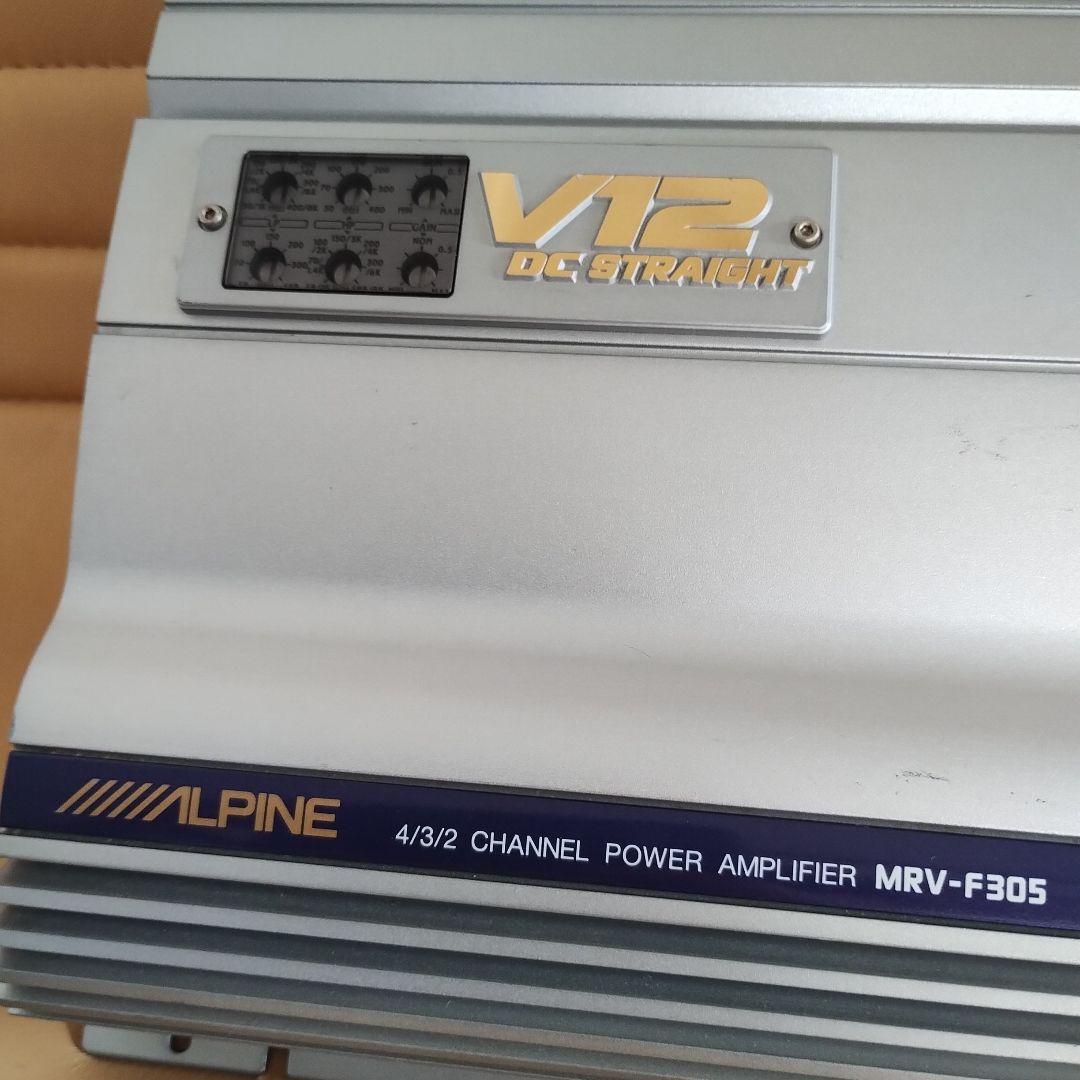 ALPINE MRV-F305パワーアンプ4チャンネル