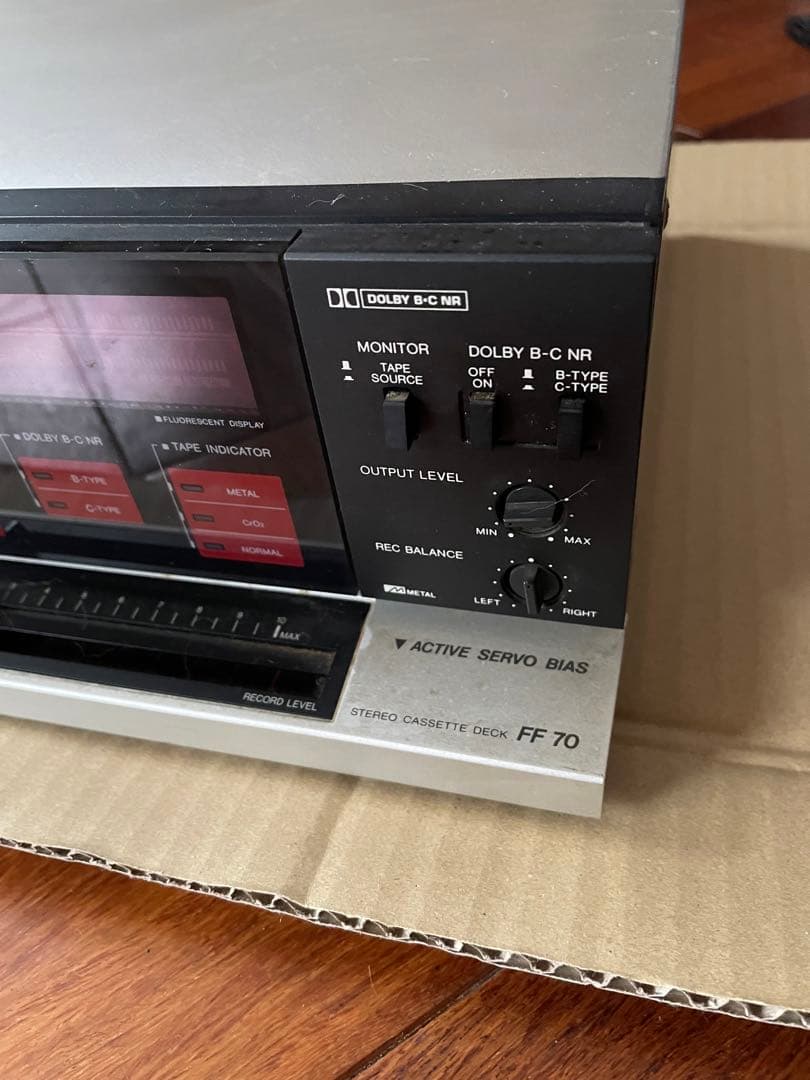 AIWA STEREO CASSETTE DECK FF70 カセットデッキ
