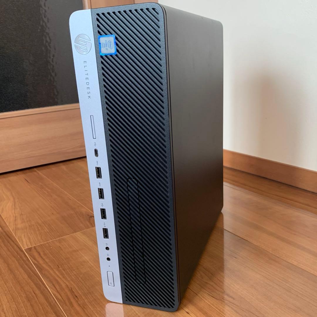 ミニPC HP EliteDesk 800 G3 SFF corei7 8G 500GB
