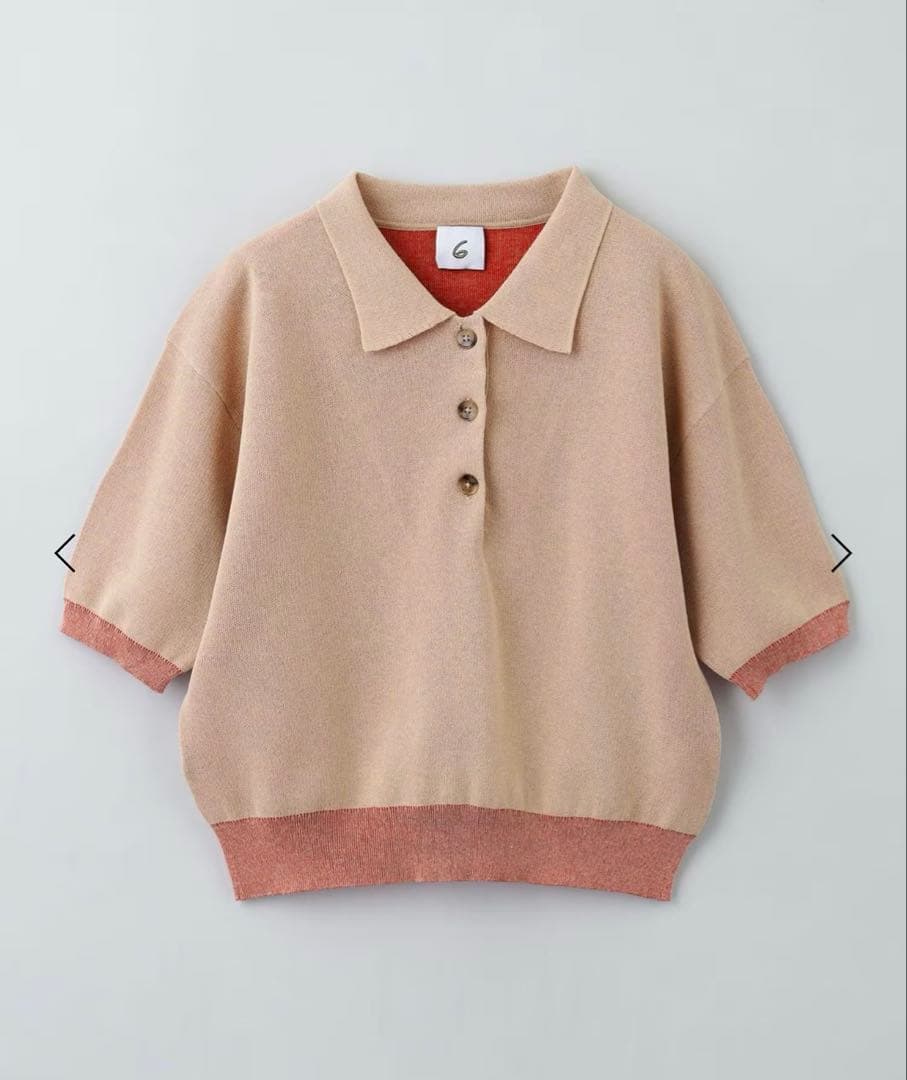 ＜6(ROKU)＞カラーポイント ポロニット