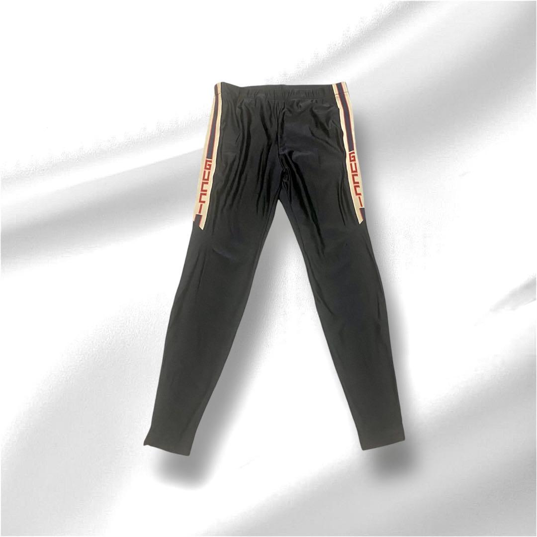 【春売切セール！極美品】グッチ　ジャージ　レギンス　パンツ　男女兼用　Sサイズ