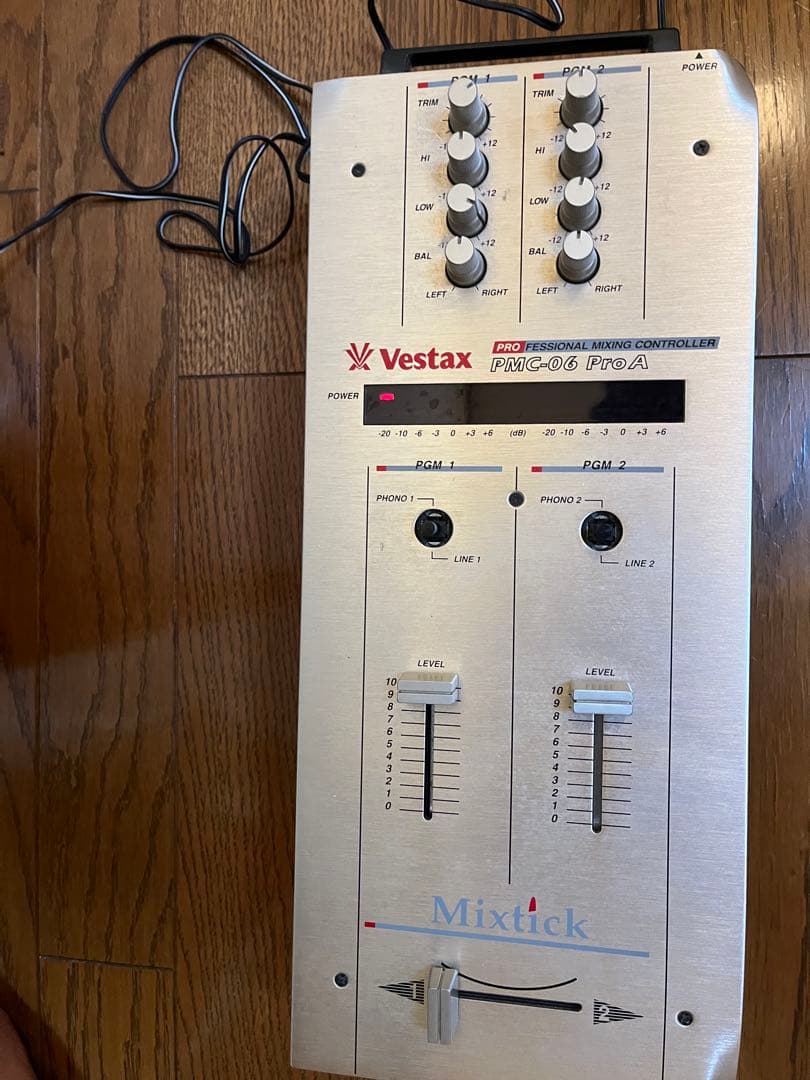 Vestax PMC-06 ProA DJミキサー ジャンク