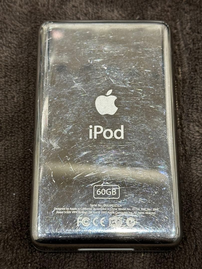 iPod classic 5世代 256GB ssd 新品バッテリー