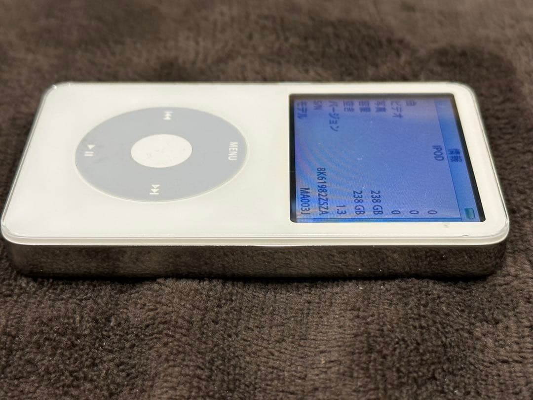 iPod classic 5世代 256GB ssd 新品バッテリー