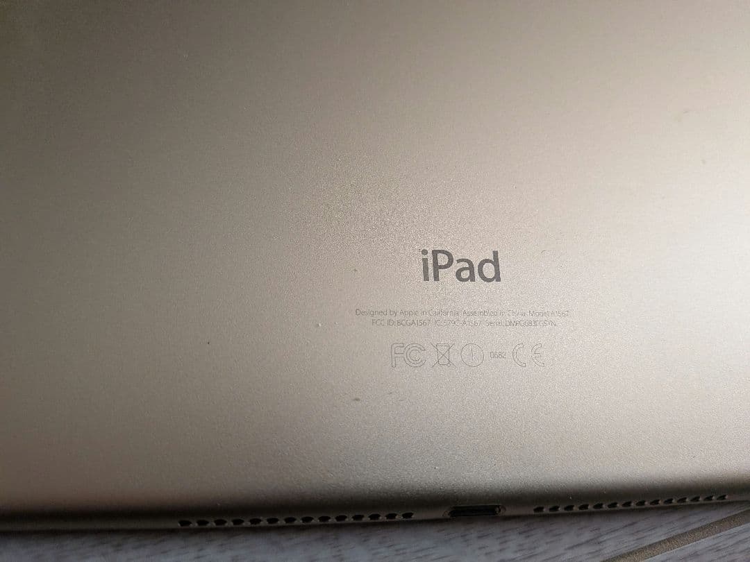 iPadAir2 本体 ブラックカバー付き 64GB