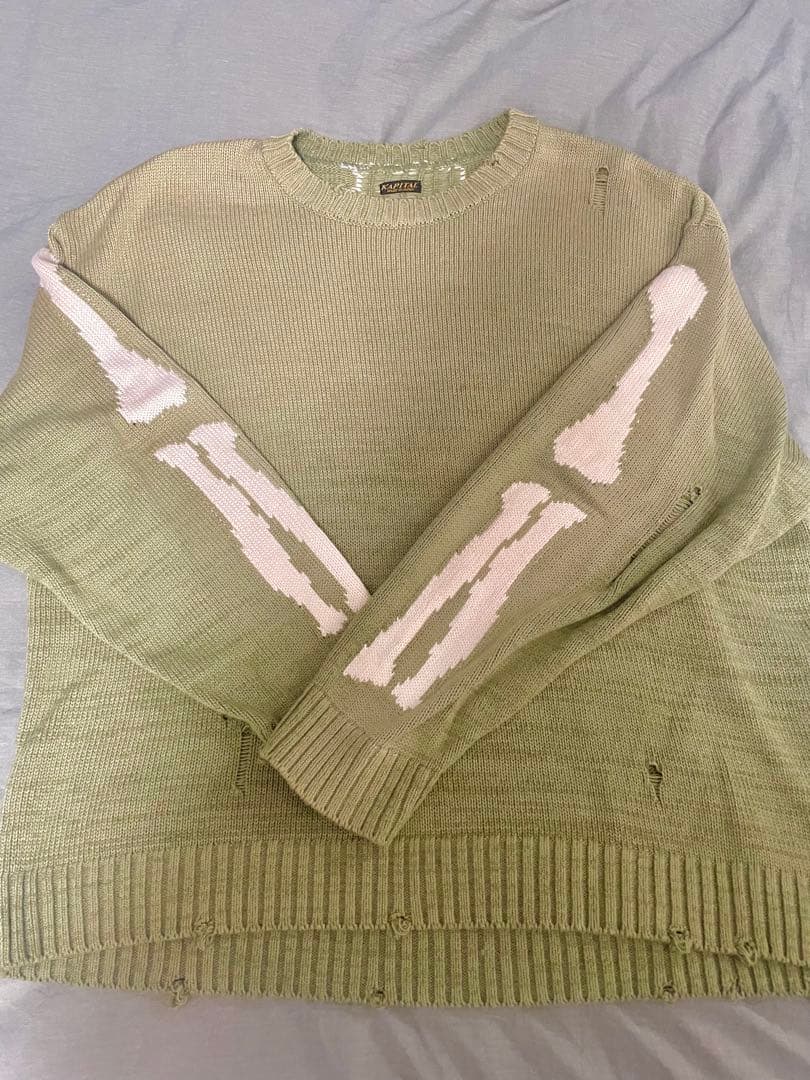 【じぇそん】KAPITAL ボーンニット サイズ3