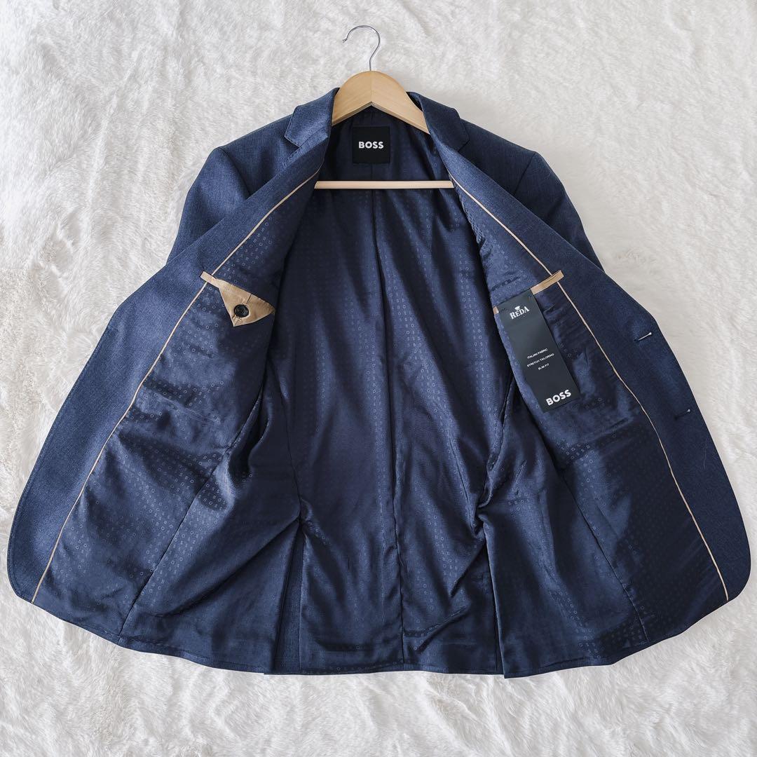 ヒューゴボス HUGO BOSS スーツ セットアップ ネイビー REDA