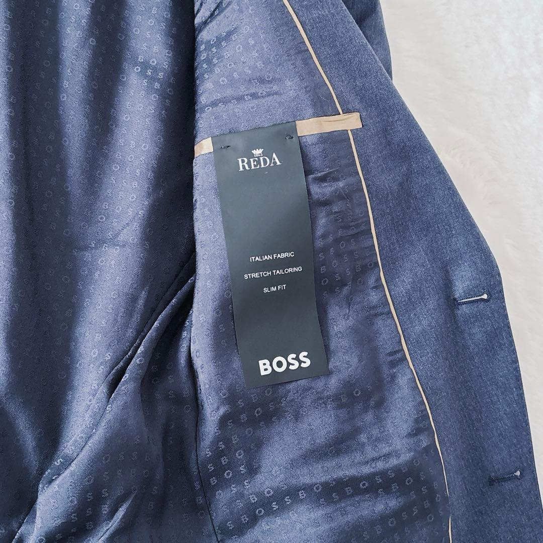 ヒューゴボス HUGO BOSS スーツ セットアップ ネイビー REDA