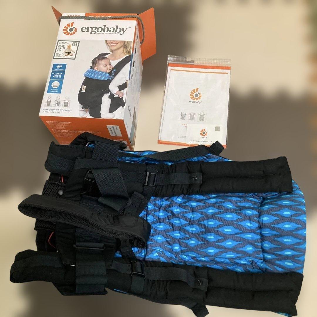 エルゴベビー ベビーキャリア ADAPTベビーウエストベルト付き ブラック