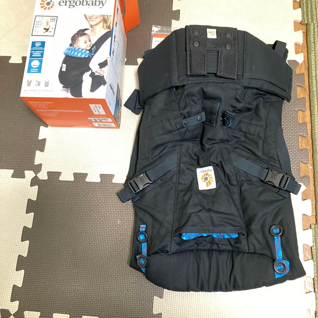 エルゴベビー ベビーキャリア ADAPTベビーウエストベルト付き ブラック