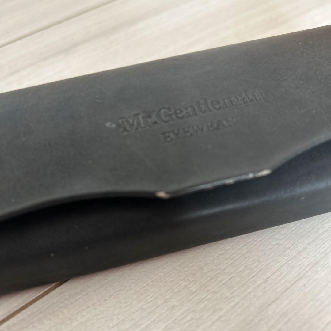 Mr.Gentleman ブラック サングラス メガネ ケース付き