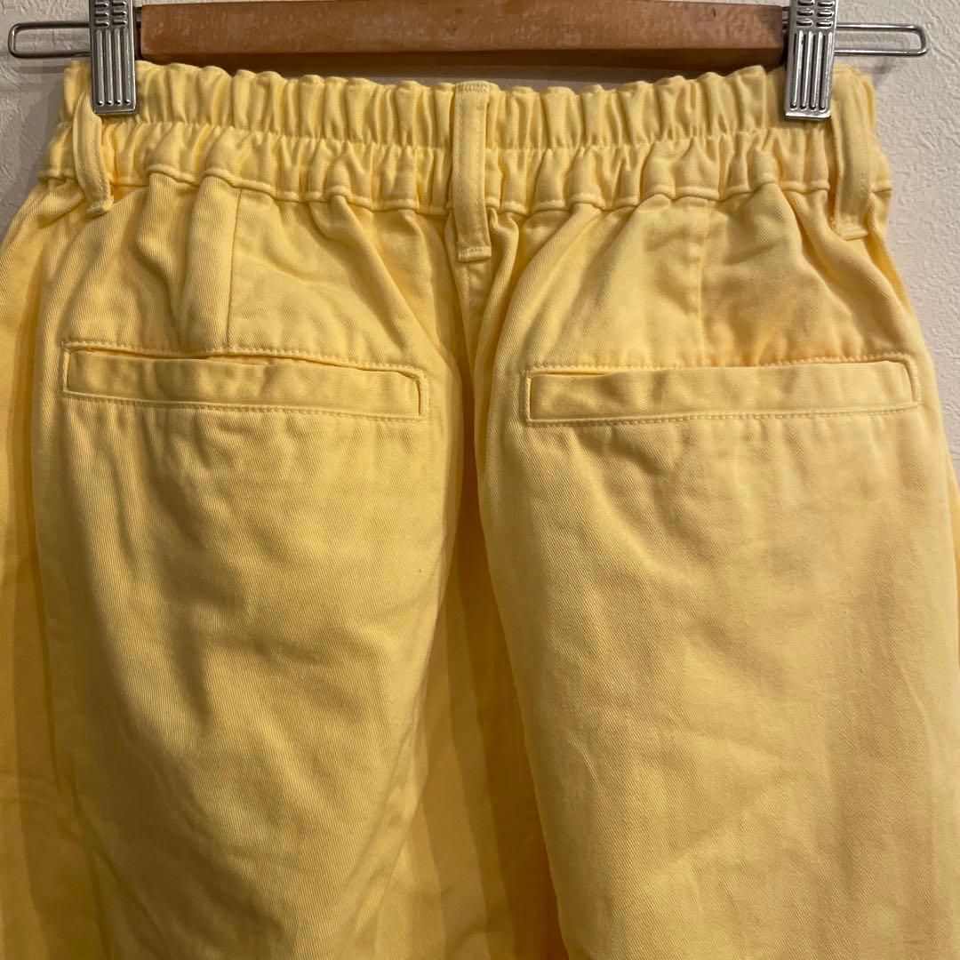 限定値下げ　ハーベスティ　HAVESTYサーカスパンツ ライトイエロー　サイズ１