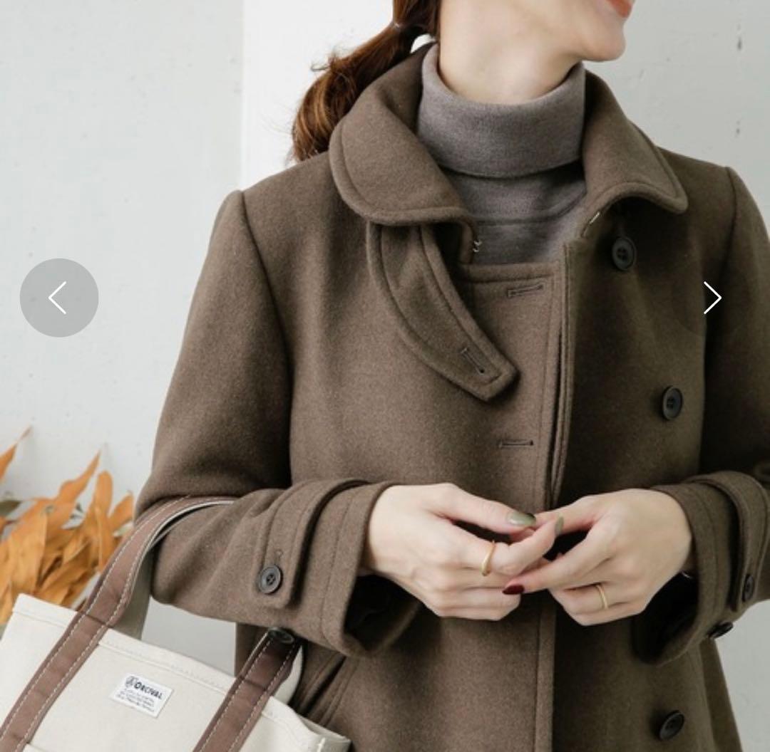 試着のみ！アーバンリサーチ　ドアーズ　ショールカラー2WAYロングコート