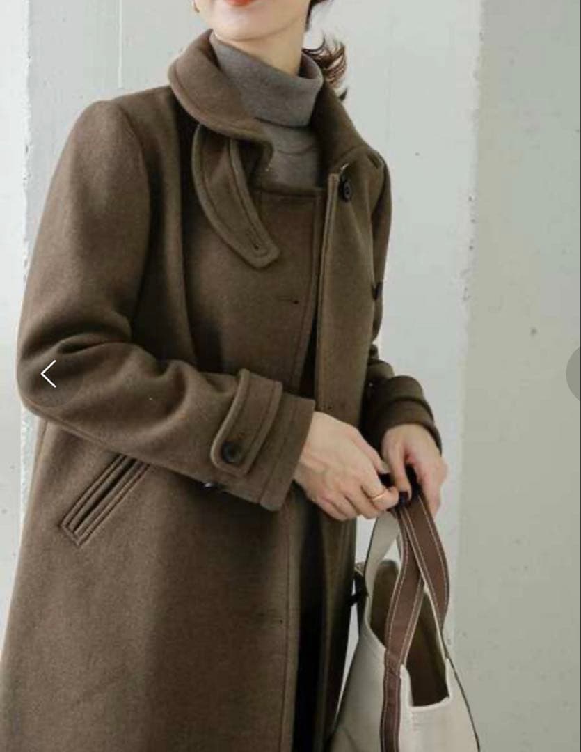 試着のみ！アーバンリサーチ　ドアーズ　ショールカラー2WAYロングコート