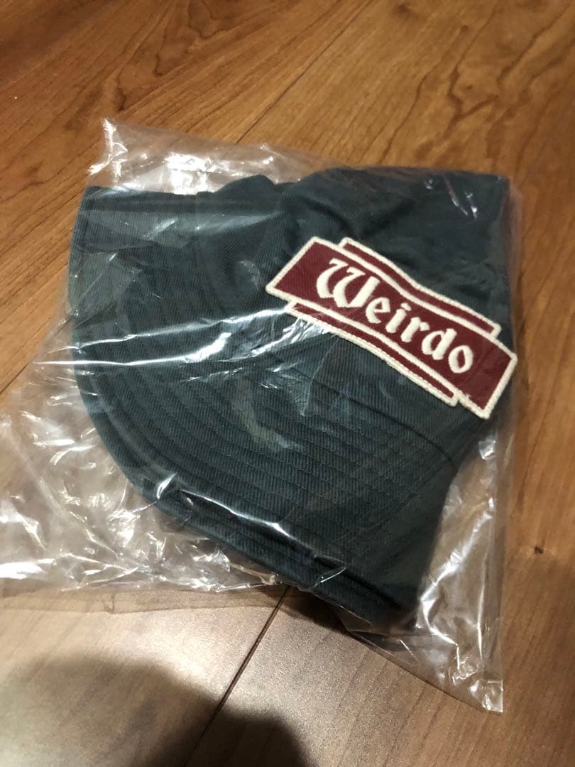 新品未使用 weirdo ウィアード バケットハット グリーン
