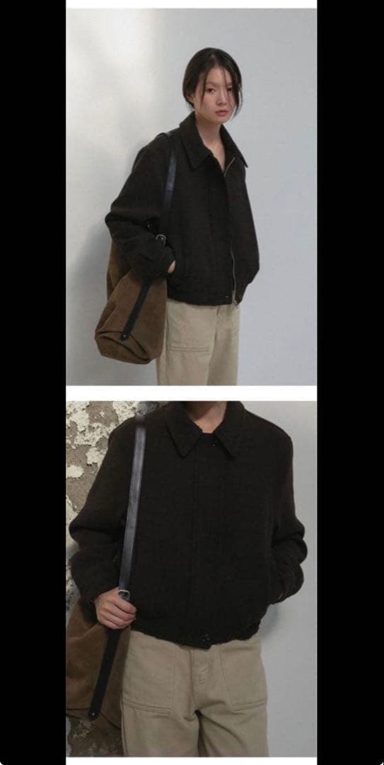 OHOTOROオオトロMannish Wool BlousonウールブルゾンS