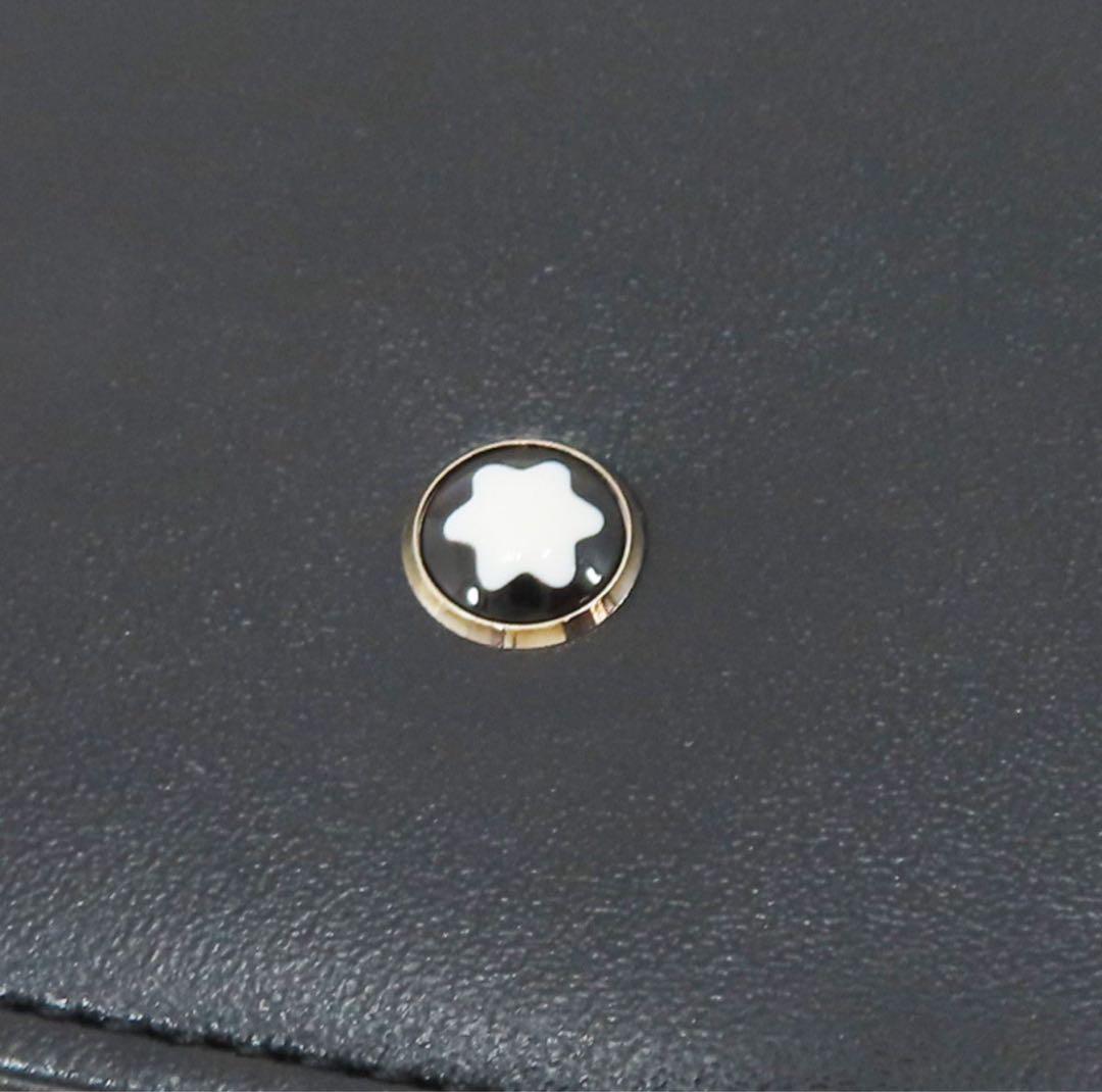 極上美品　MONTBLANC モンブラン　カードケース　名刺入れ　ビジネス　黒