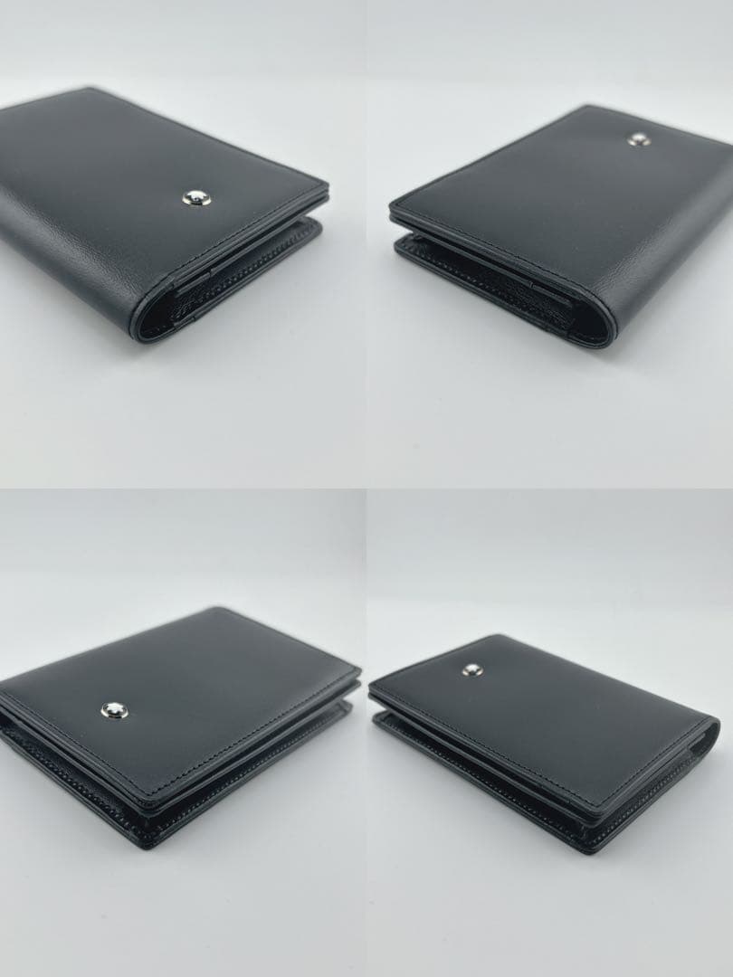 極上美品　MONTBLANC モンブラン　カードケース　名刺入れ　ビジネス　黒