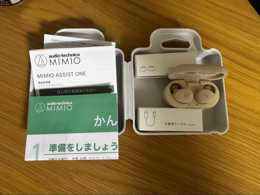 イヤホン audio-technica MIMIO ASSIST ONE