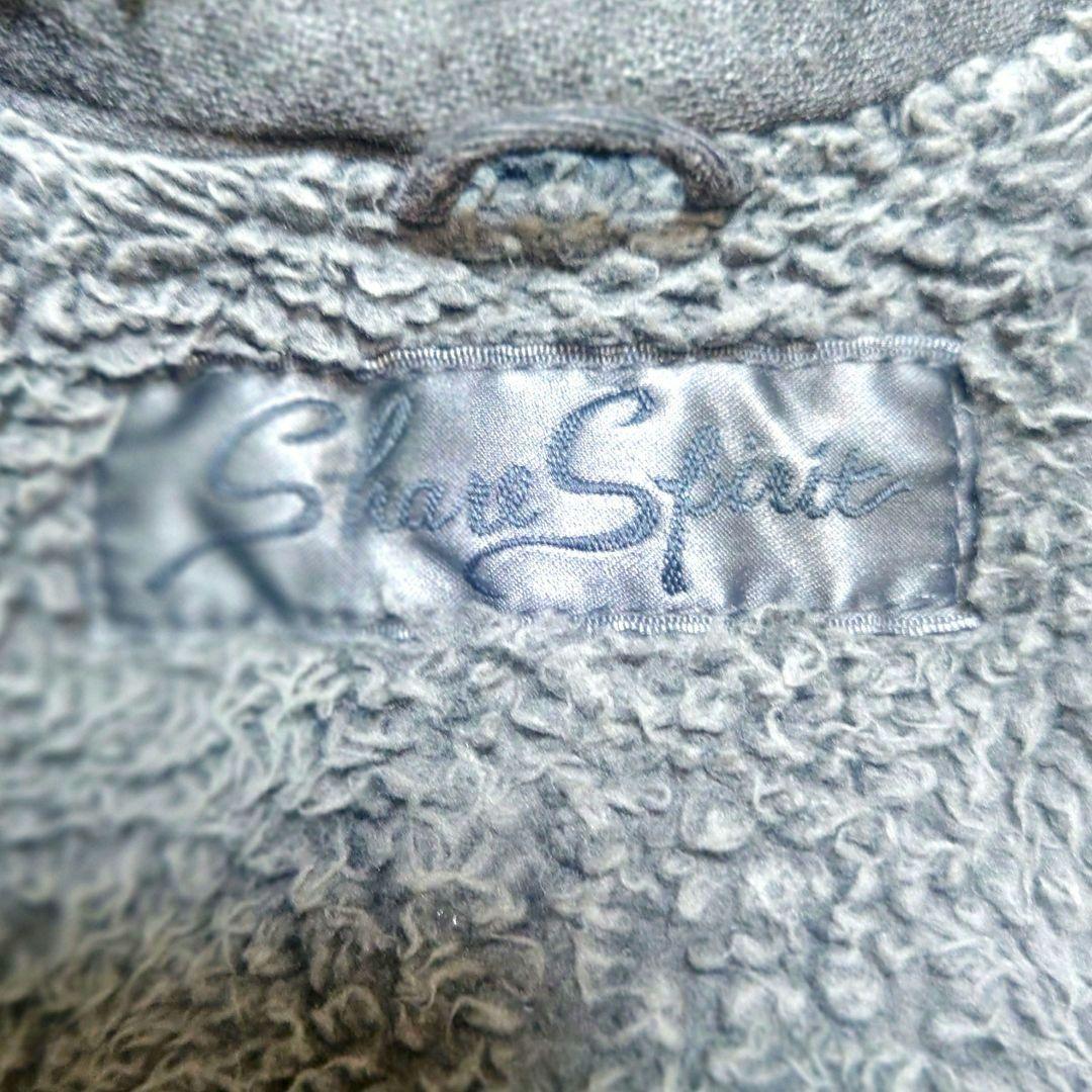 SHARE SPIRIT モッズコート スミクロ　ボア襟