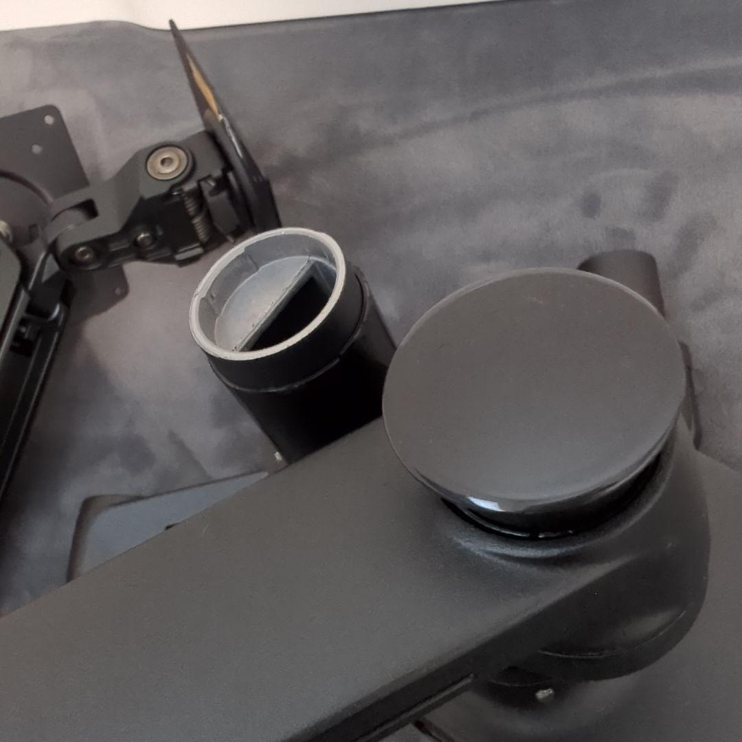 t*2様 エルゴトロン LXデュアルモニターアーム　マットブラック