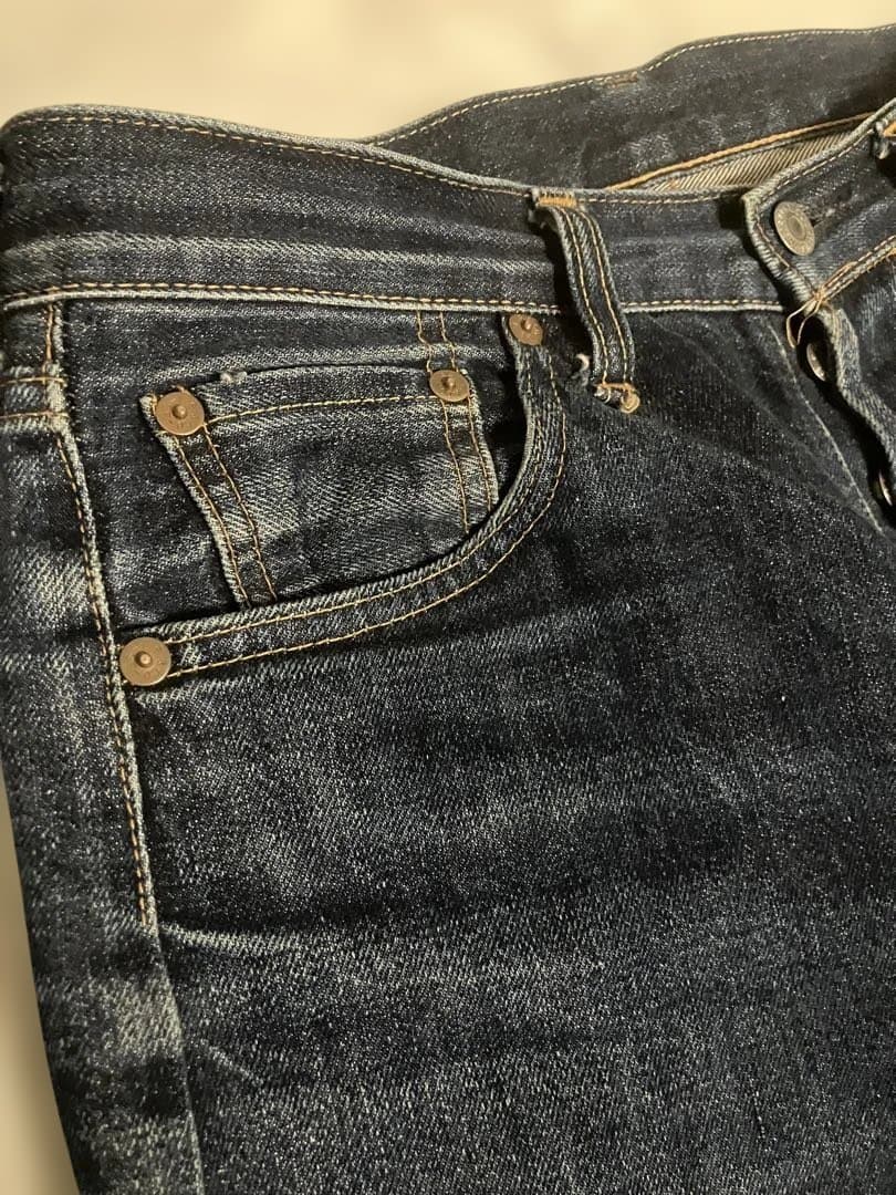 秘蔵Levi's 501XX 55年 VINTAGE 赤耳BIG E 刻印555
