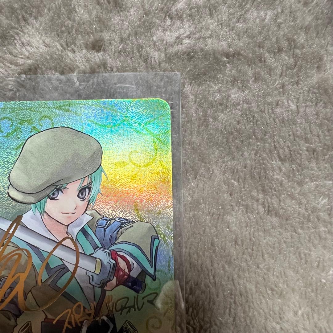 【スパーダ】ヴァイスシュヴァルツブラウ　テイルズ　箔押しサイン入り【3枚セット】