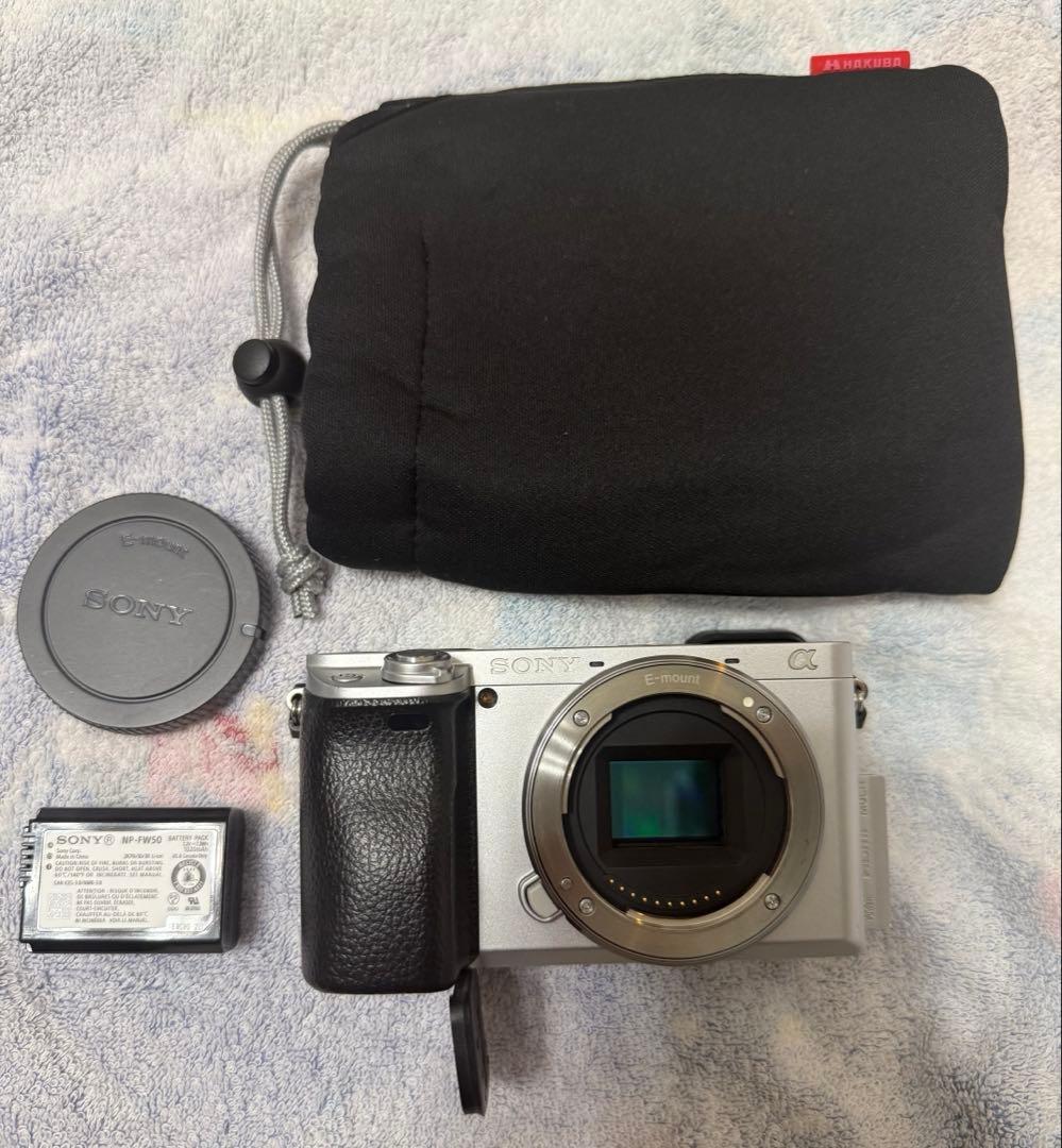 sony α6400 ボディ シルバー ILCE-6400