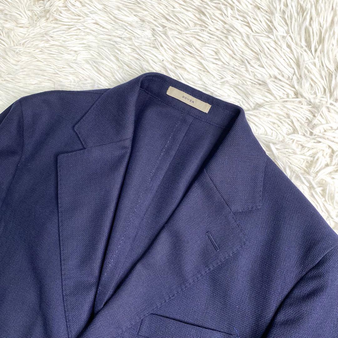 良品✨ボリオリ テーラード Dover シェルボタン アンコン ネイビー L