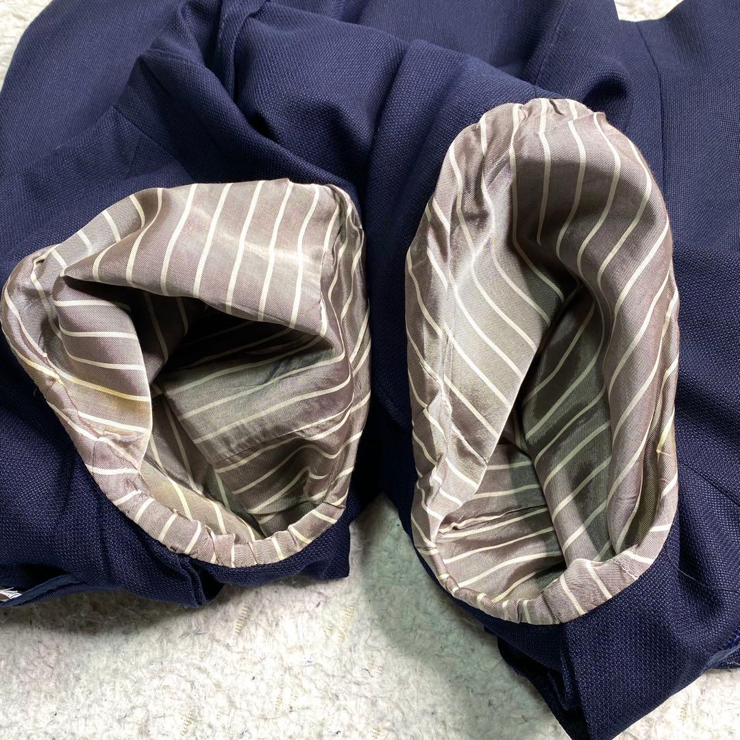 良品✨ボリオリ テーラード Dover シェルボタン アンコン ネイビー L