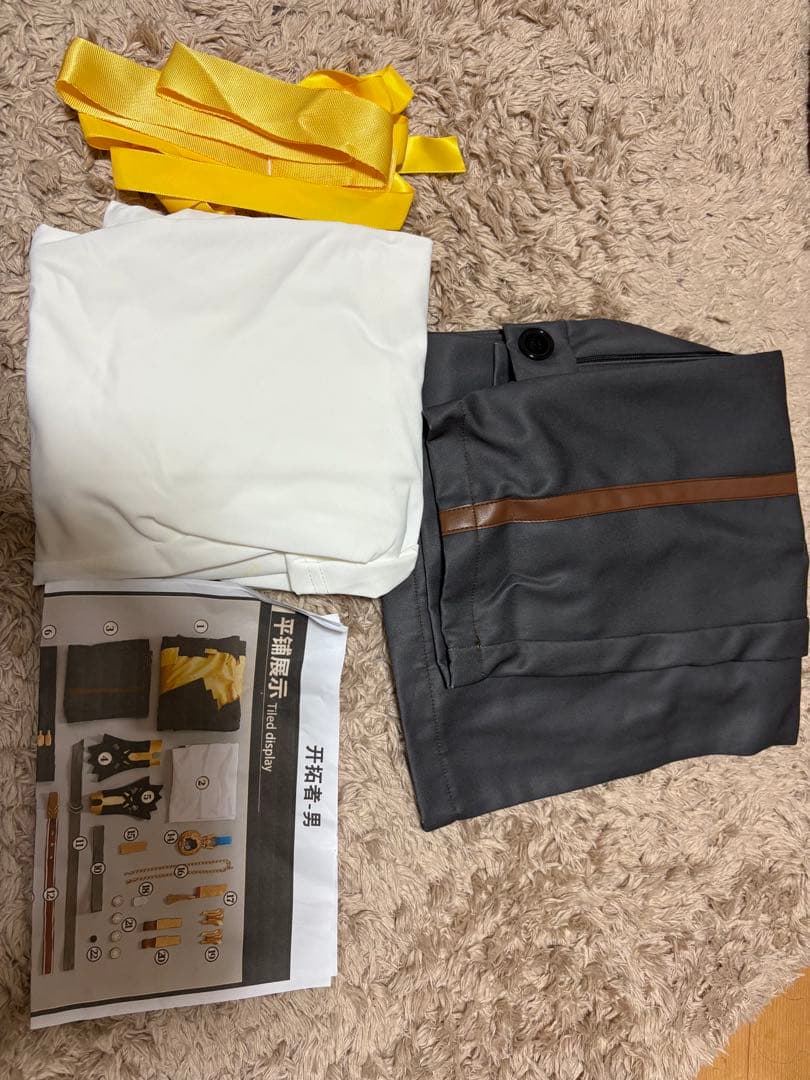 崩壊スターレイル　穹　コスプレ　衣装Mサイズ＋ウィッグ