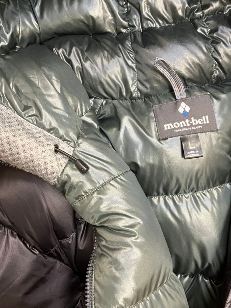 【お値下げ】mont-bell アルパインダウンパーカ　ブラック　L 軽量