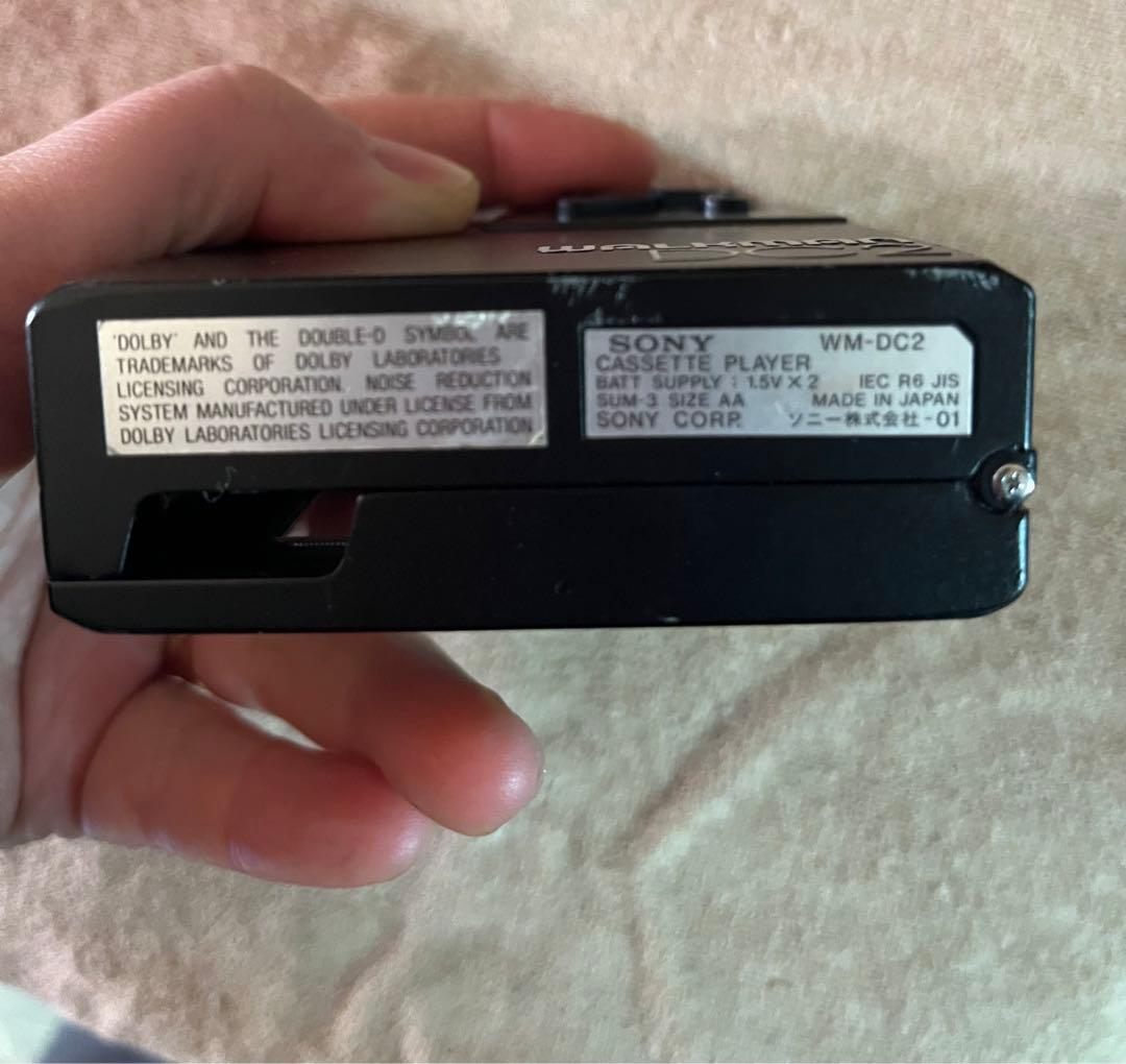 極上品 SONY WM-DC2 カセットプレーヤー ウォークマン