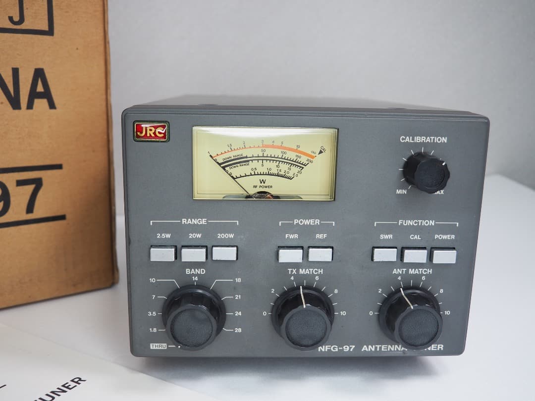 ま*マ様 JRC 日本無線 NFG-97 1.8～30MHz アンテナチューナ