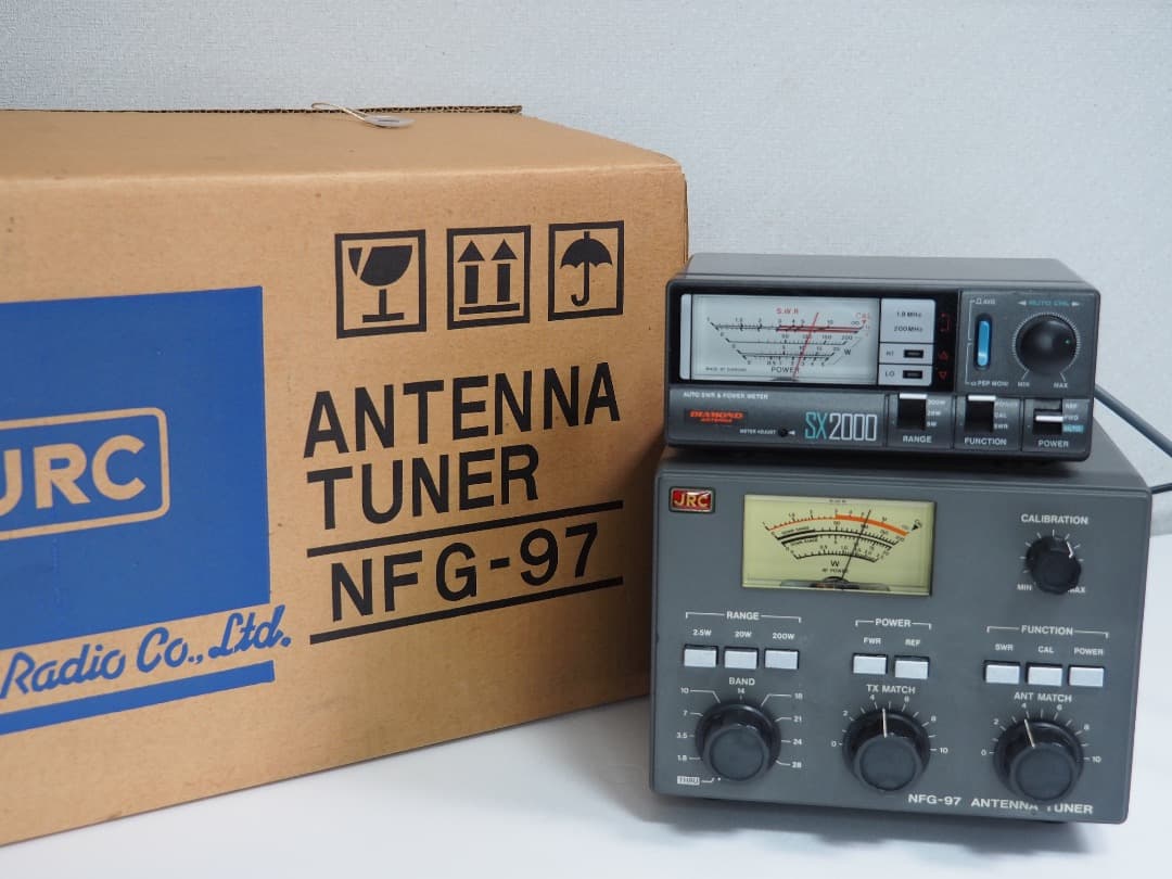 ま*マ様 JRC 日本無線 NFG-97 1.8～30MHz アンテナチューナ