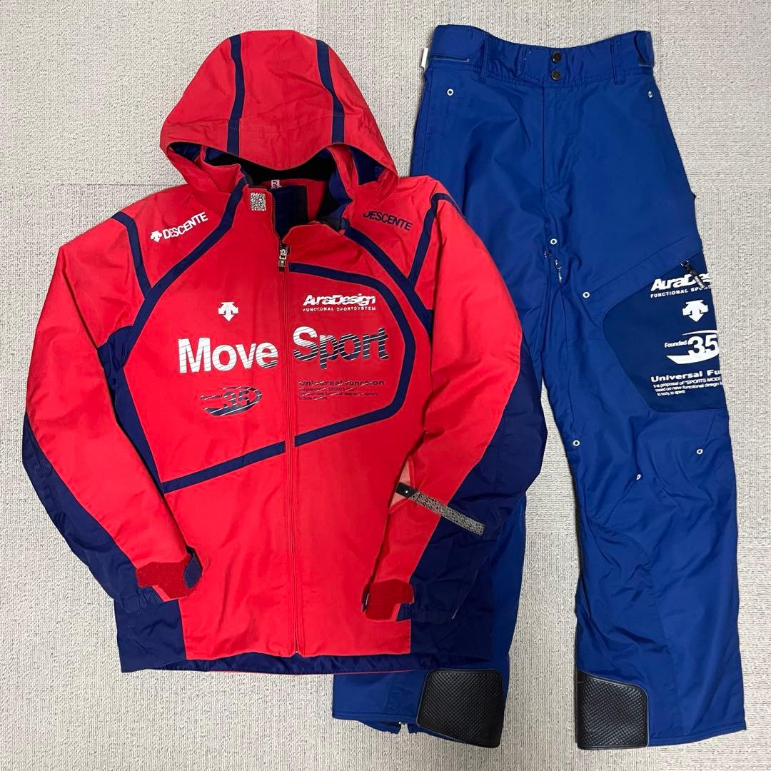 【美品】DESCENTE スキーウェア上下セットMove Sport