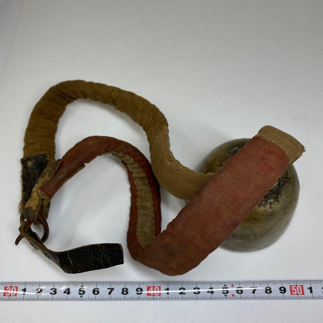 古代チベット馬鈴　木箱付（響き良いです）429g 東Y7-0228☆2Fタトオ