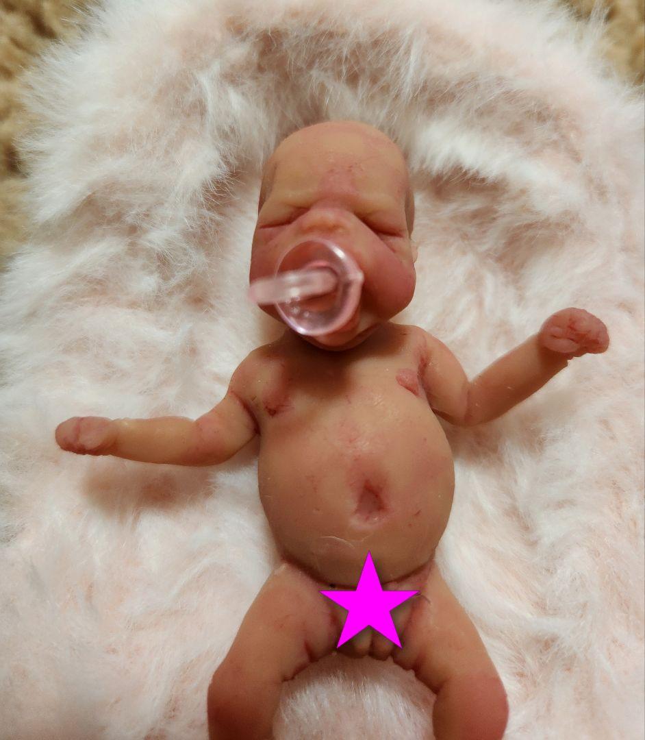 【m&mページ】　リボーンドール　【新品】フルシリコンベビー　海外作家