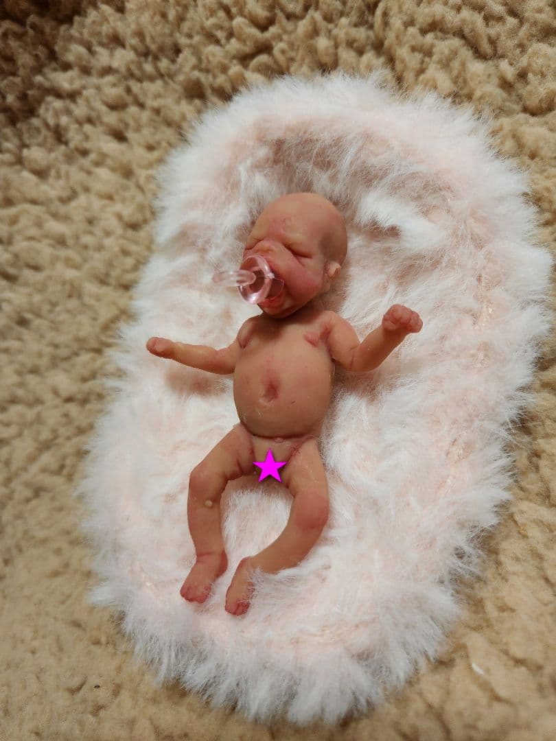 【m&mページ】　リボーンドール　【新品】フルシリコンベビー　海外作家