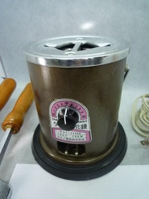 やんちゃん。　タキイ　電化鏝　和裁こて　和裁コテ　　鏝２本付