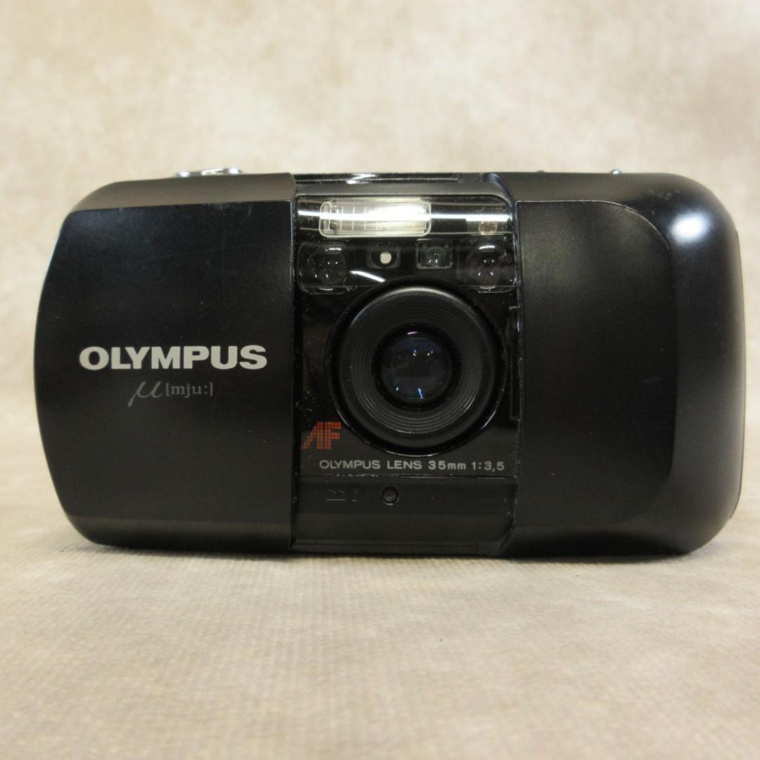 【希少】 OLYMPUS オリンパス μ mju 初代 コンパクトフィルムカメラ