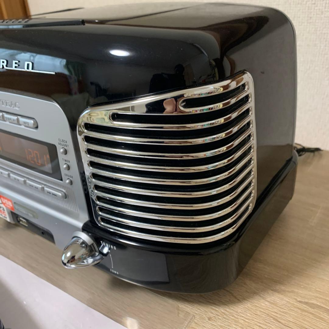 希少 TEAK レトロ CDラジオプレーヤー(本体美品ですが、、、 CD不可)