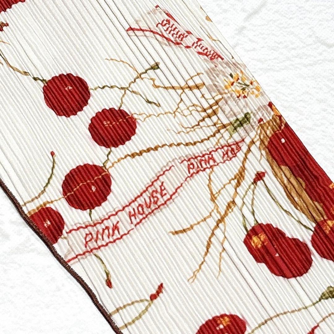 ✨極美品✨ピンクハウス　コトハヨコザワ　カットソー　チェリー　プリーツ　フリル